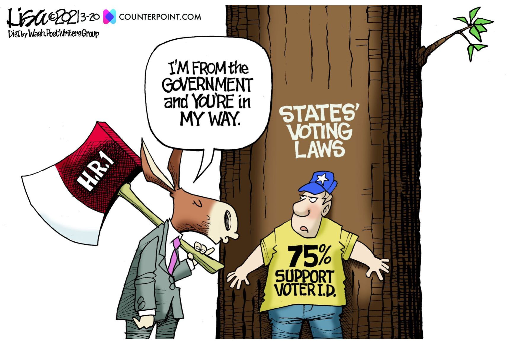 Lisa Benson cartoon